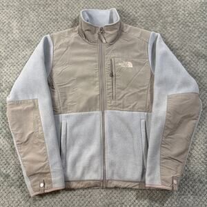 The North Face Women's Denali Fleece Light Blue Jacket Sz S